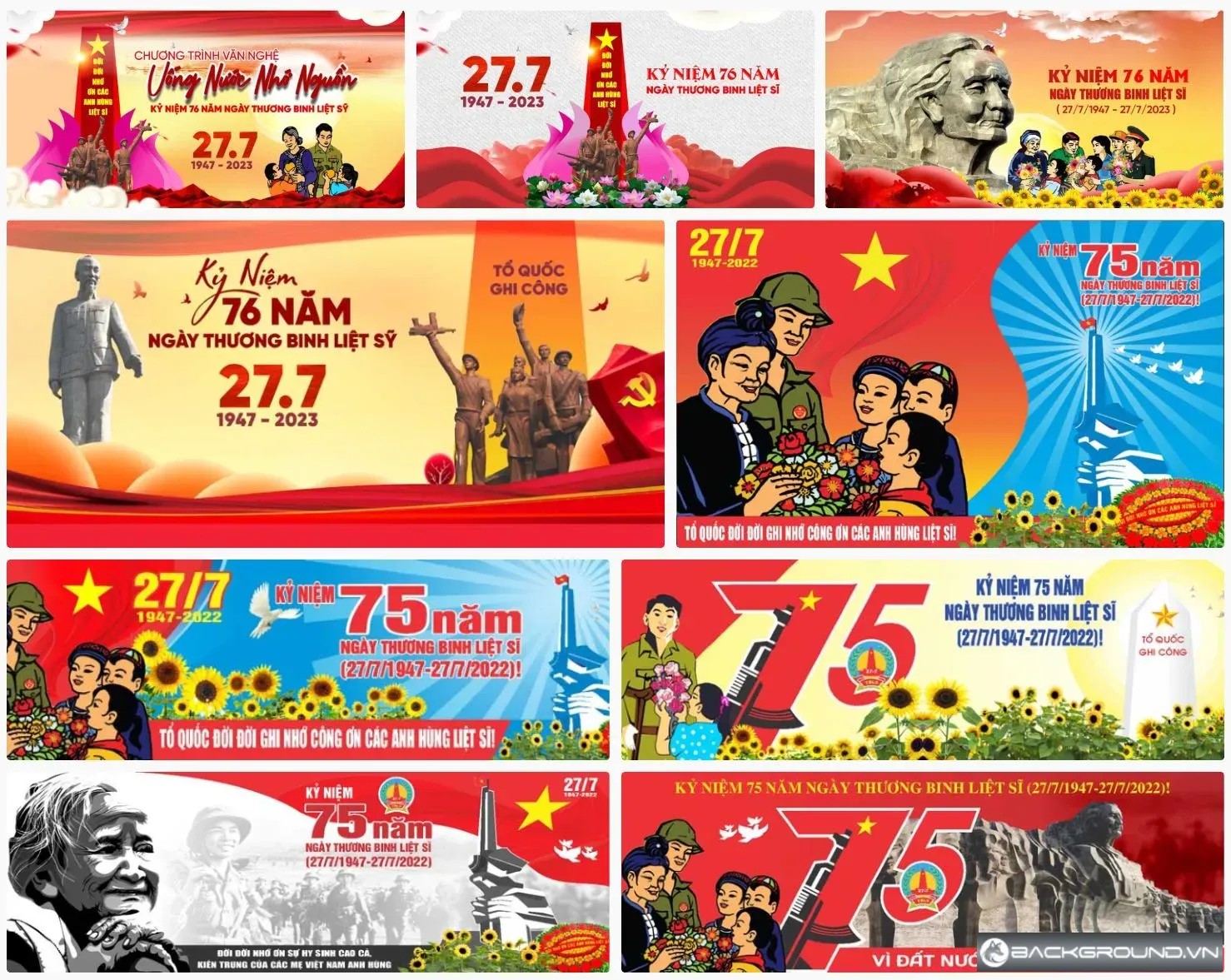 27-7 Ngày thương binh liệt sĩ