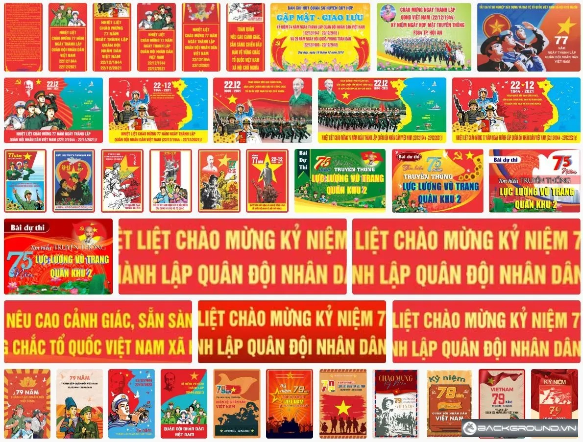 22-12 Ngày thành lập quân đội nhân dân Việt Nam