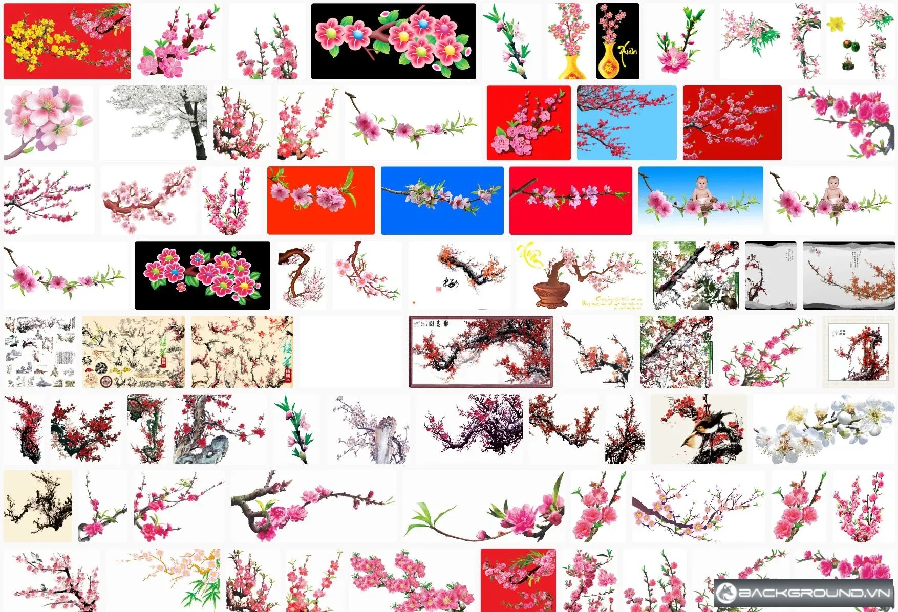 105+ Stock hoa anh đào photoshop