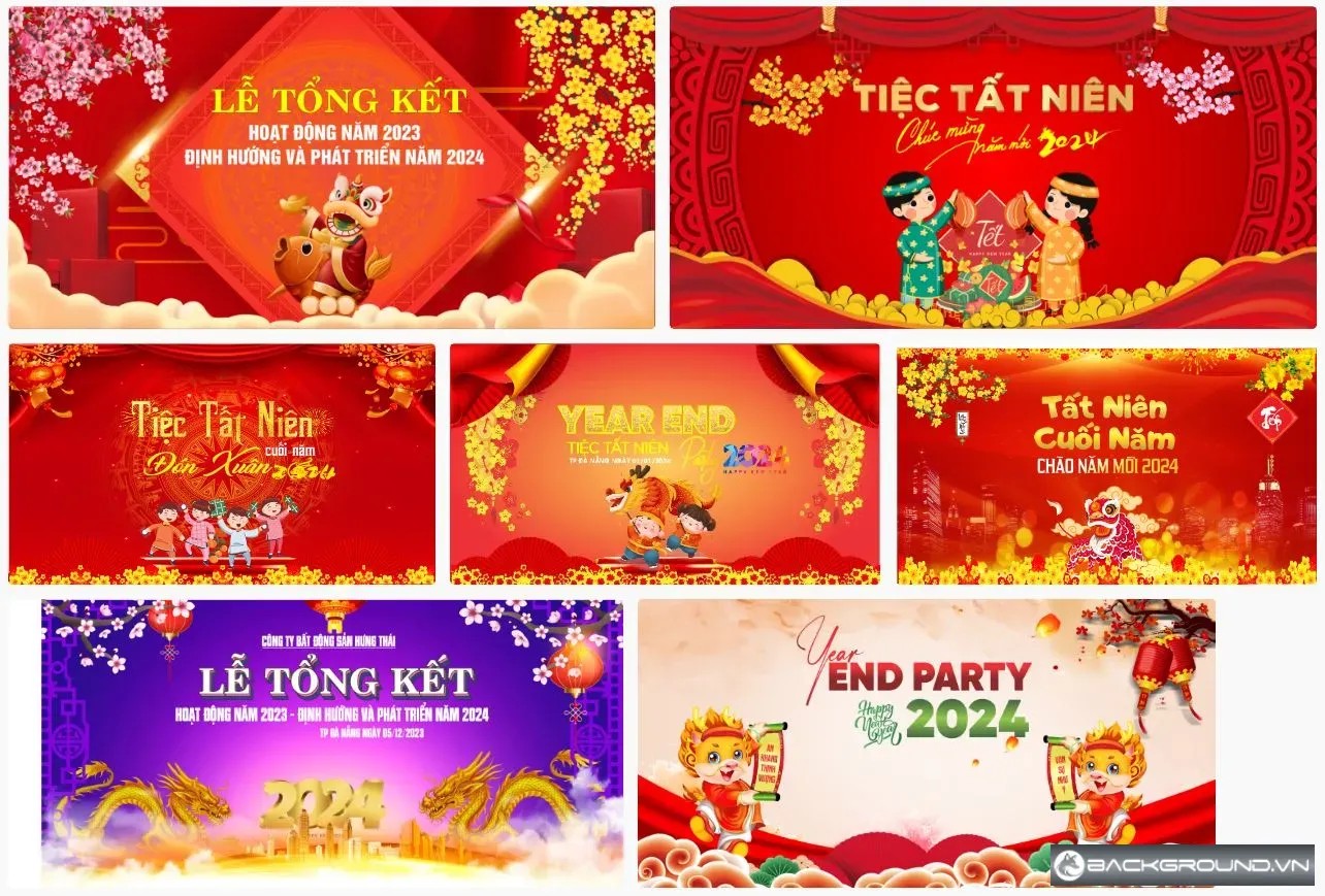 7+ Backdrop Year End Party 2024