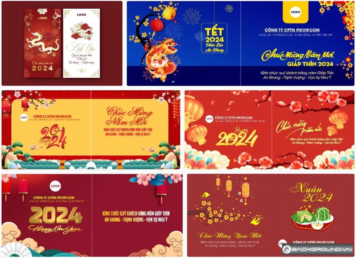 6+ Thiệp chúc mừng năm mới