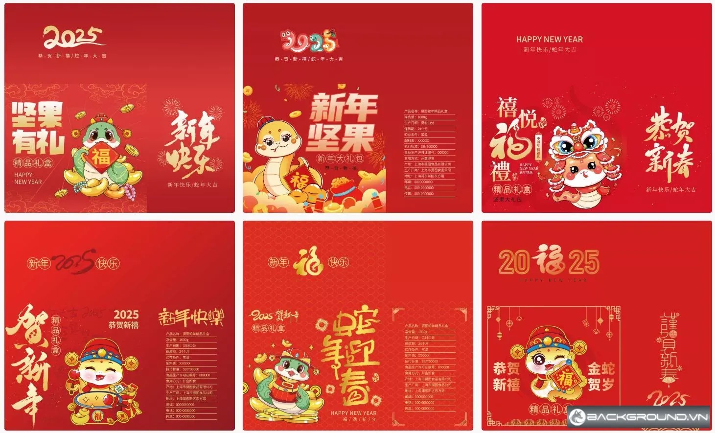 6+ Túi quà Tết 2025