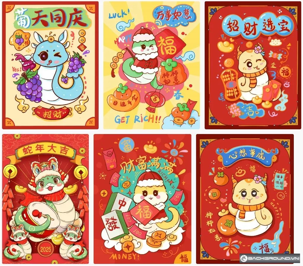 6+ Mẫu bao lì xì 2025
