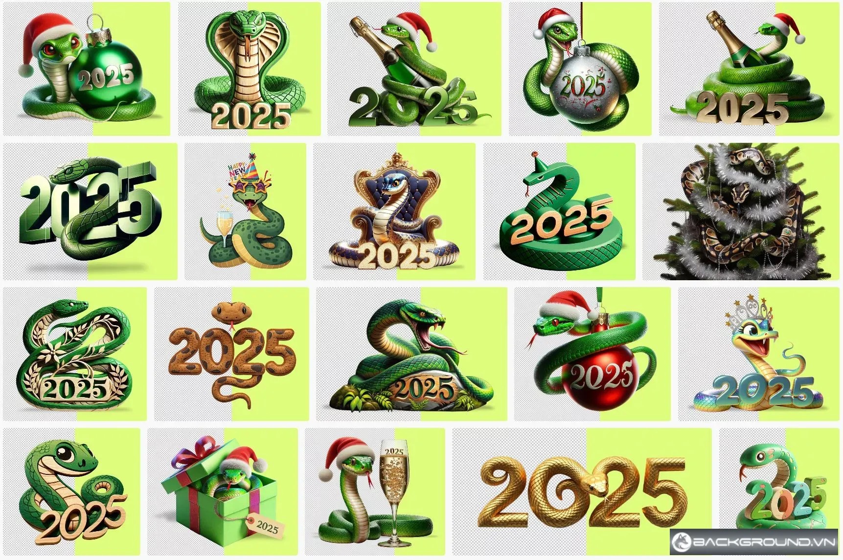 20+ Linh vật Rắn