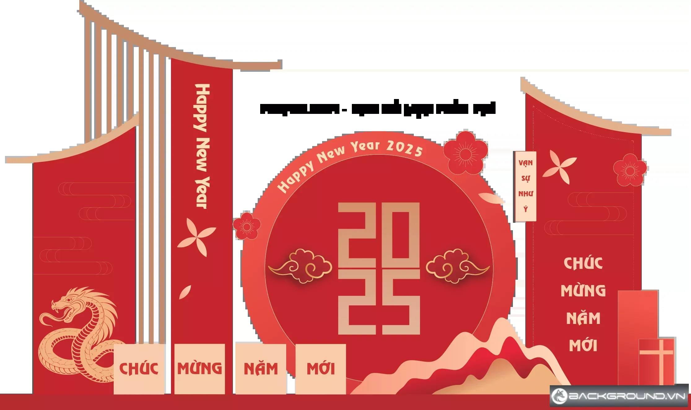 Góc check in tết 2025