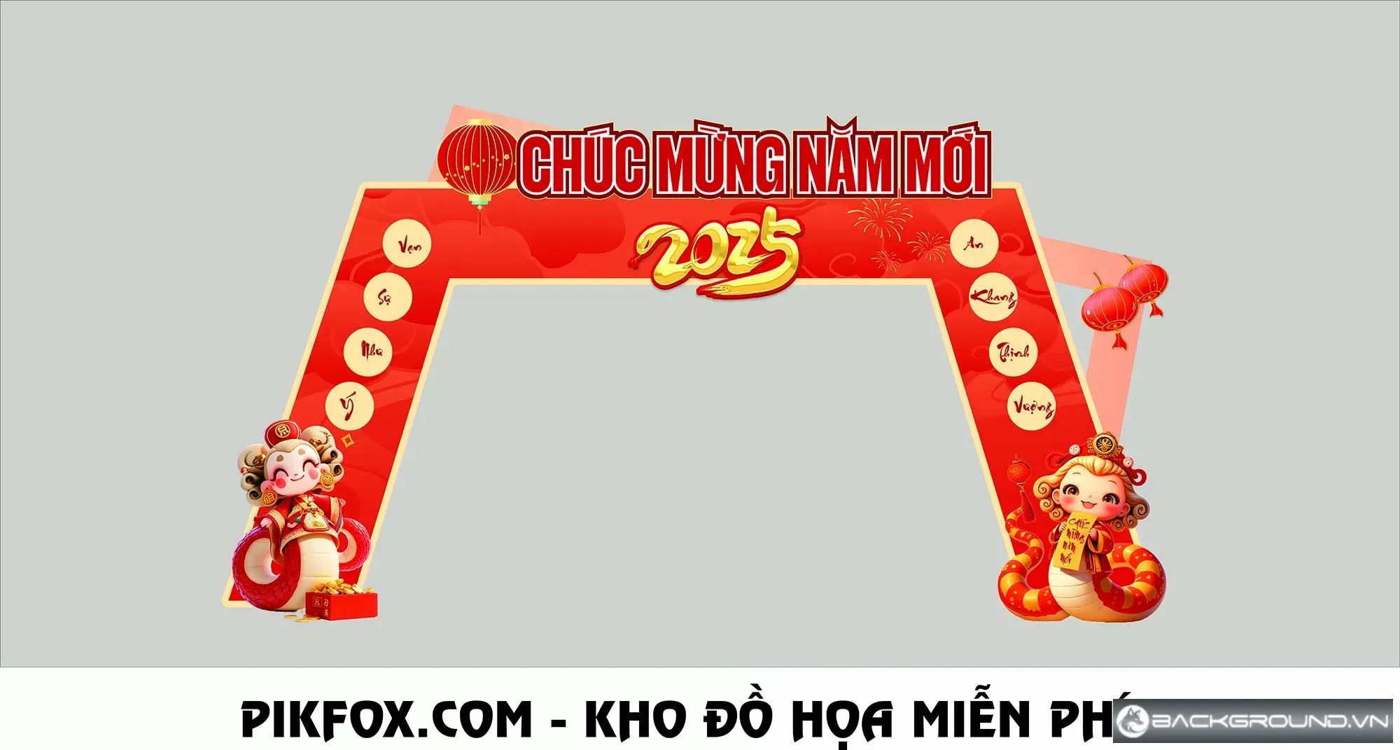 Cổng chào tết