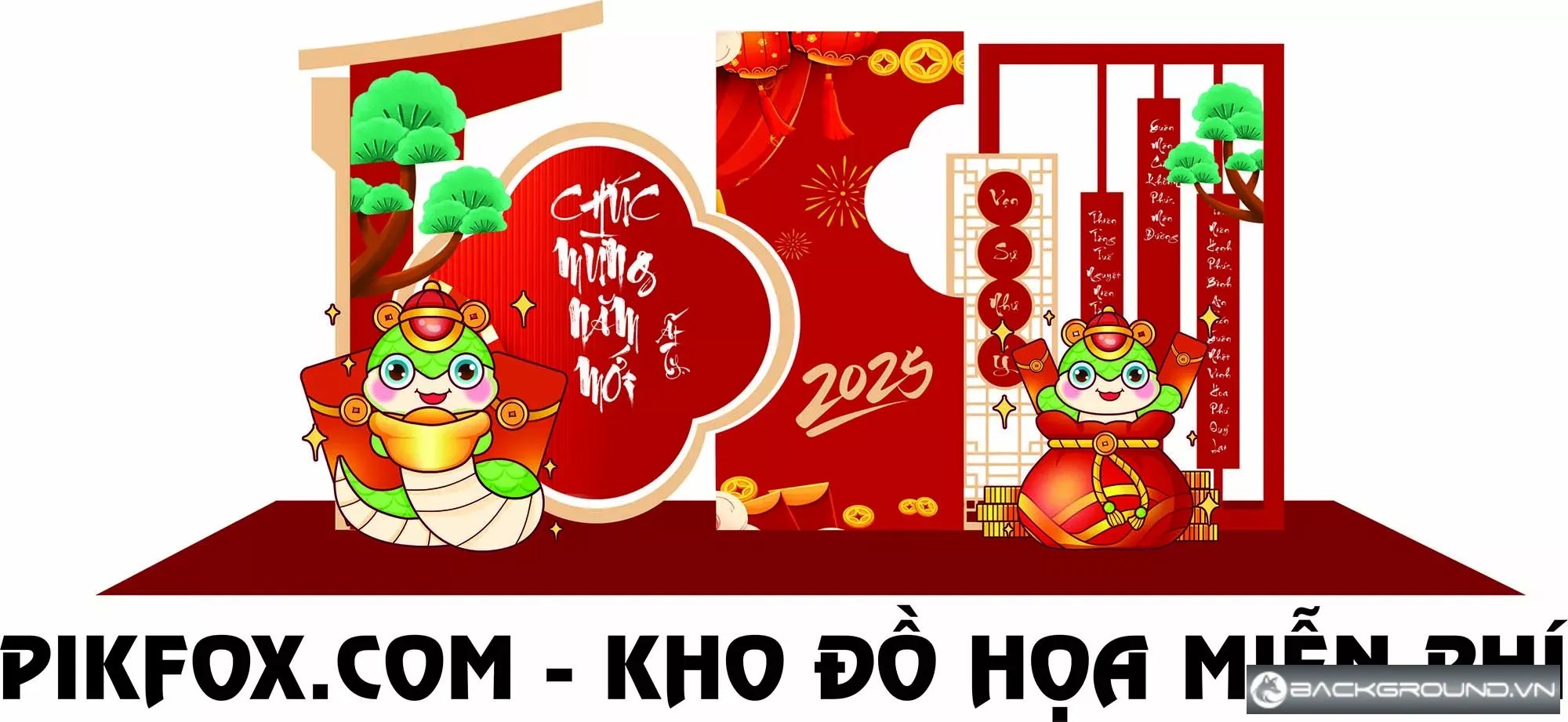 Decor tết cổ truyền