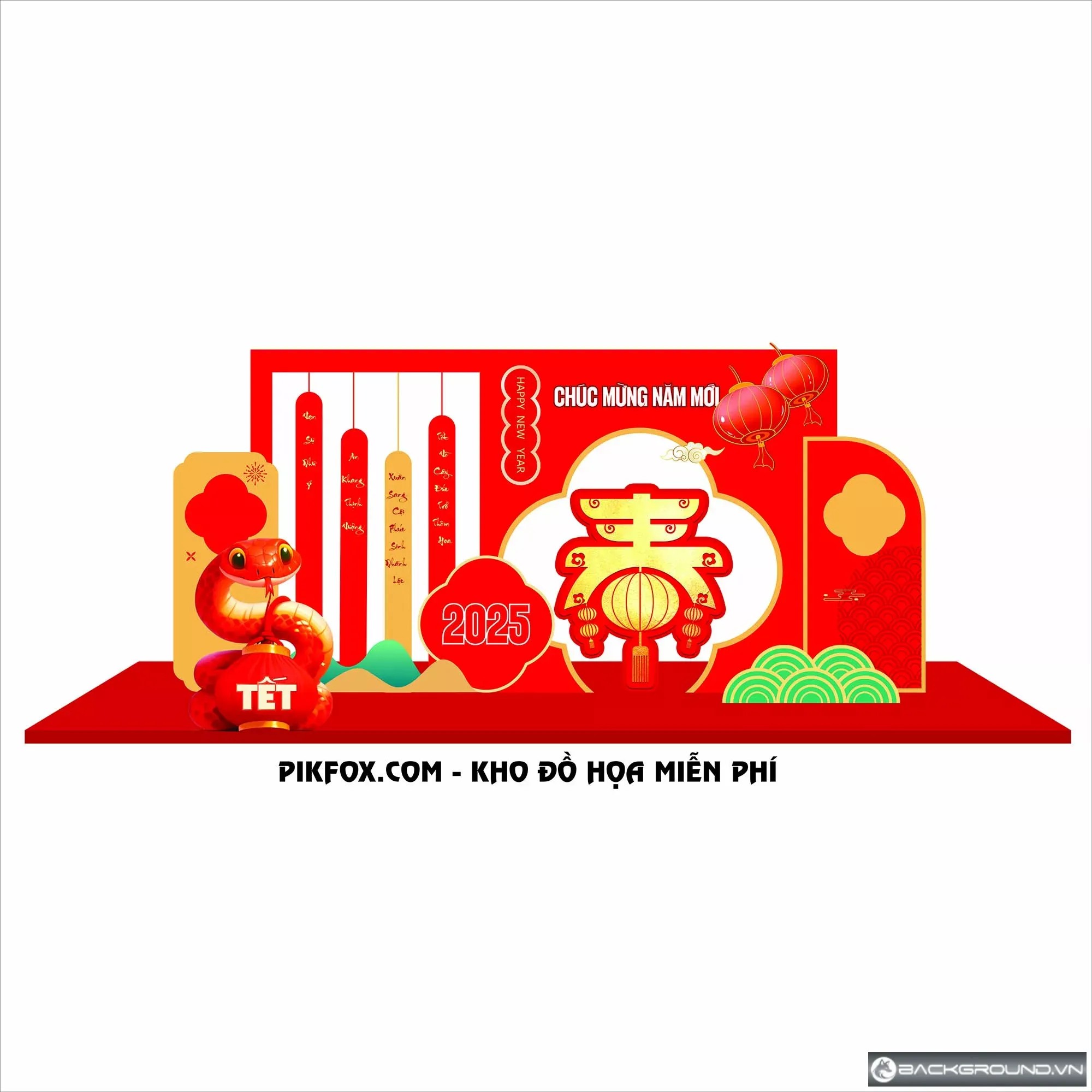 Backdrop ngày tết