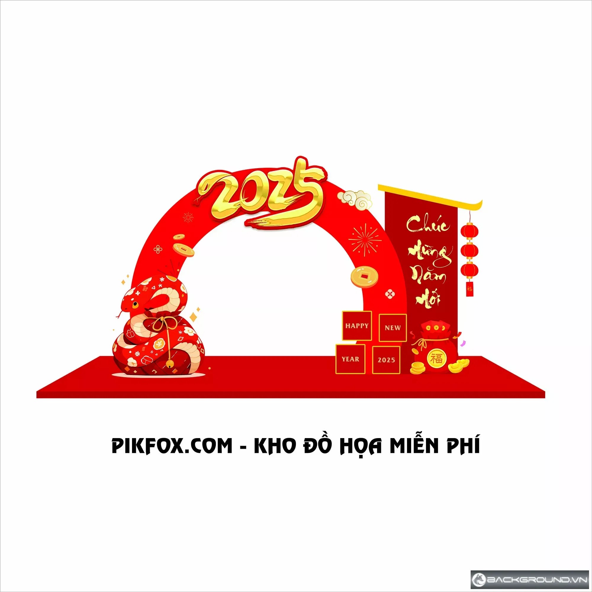 Cổng chào ngày tết