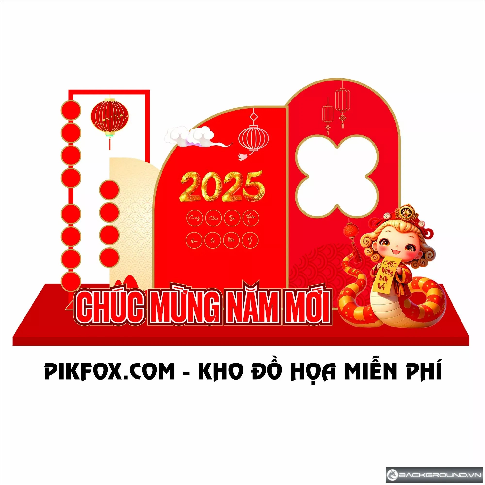 Decor tết âm lịch