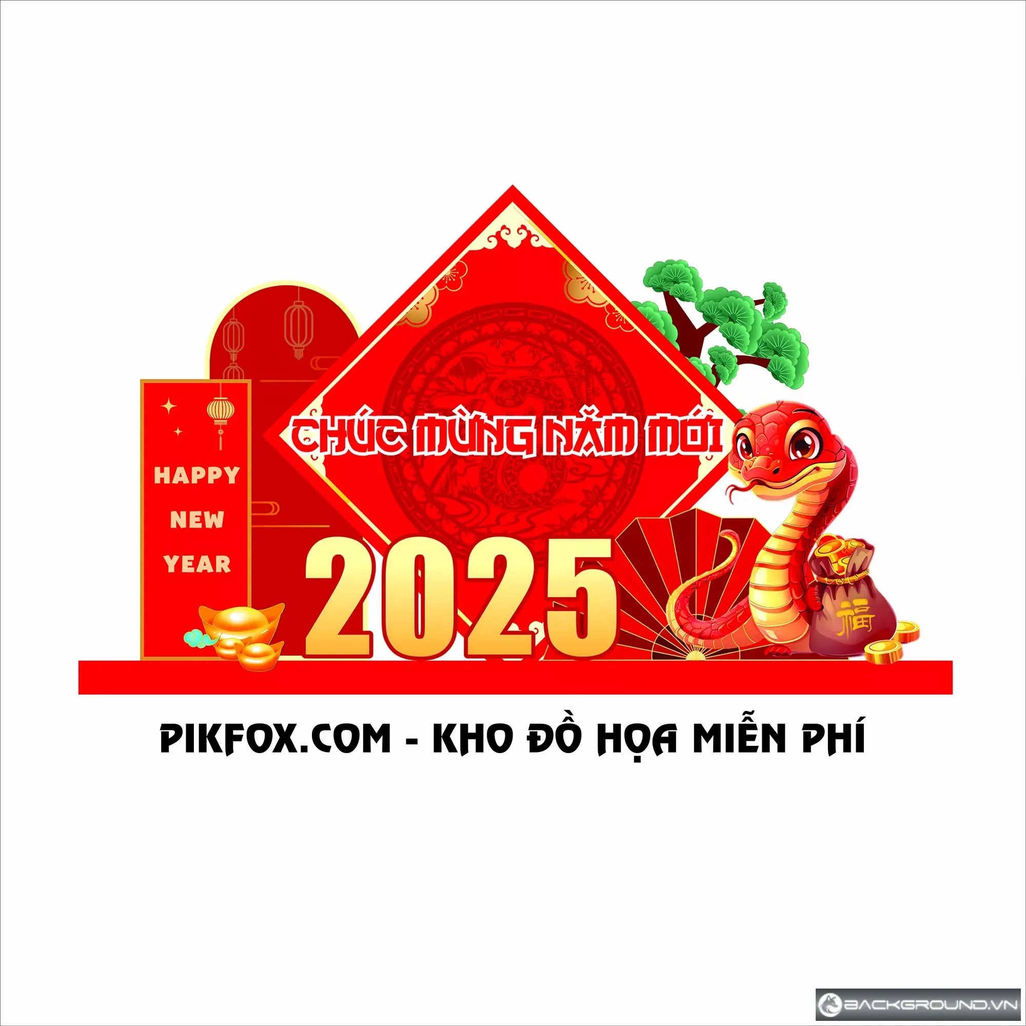 Decor tết sang trọng