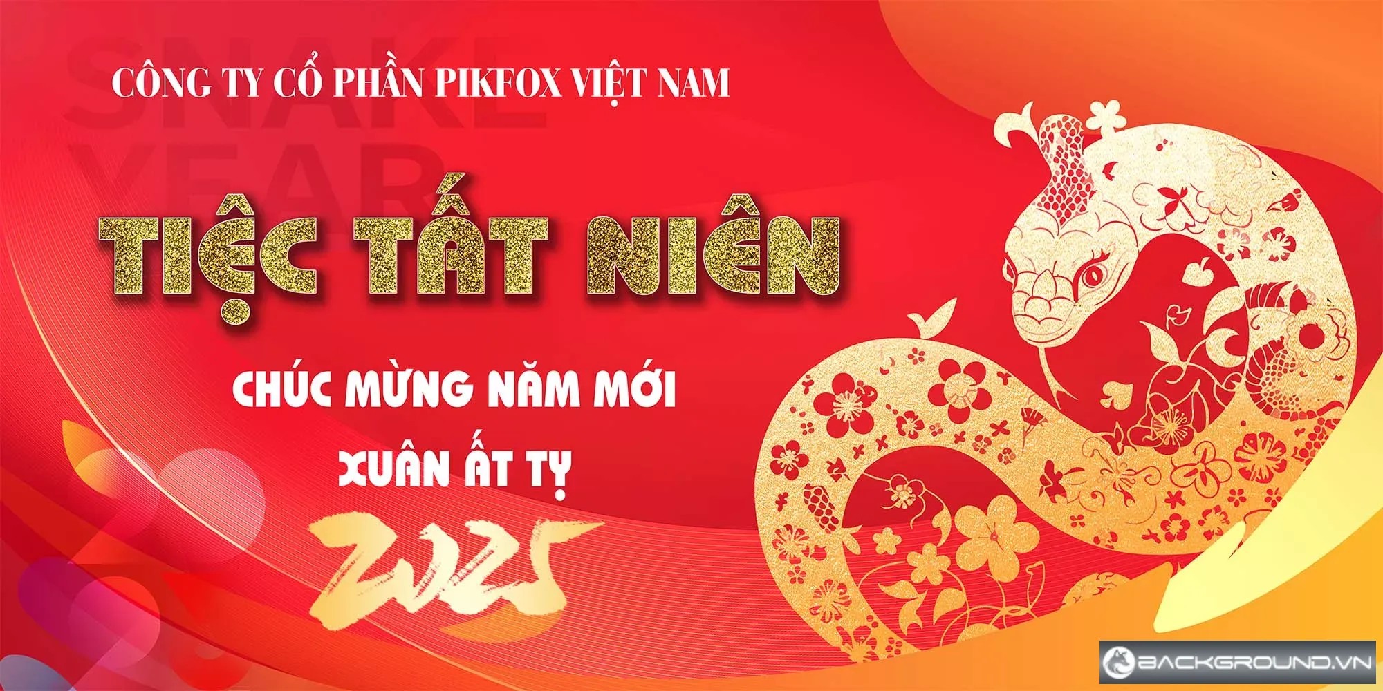 Background tết 2025