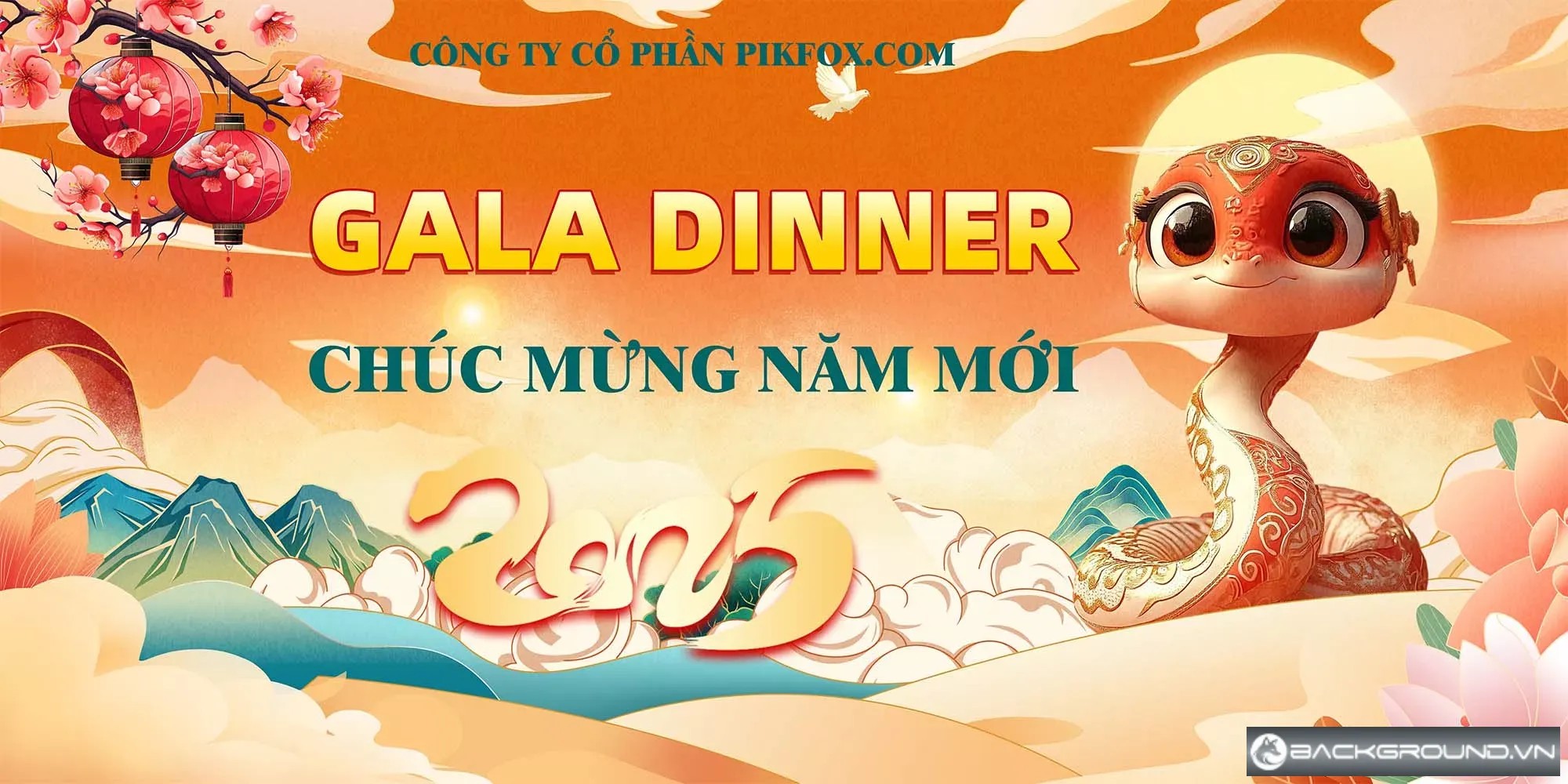 Gala dinner backdrop design