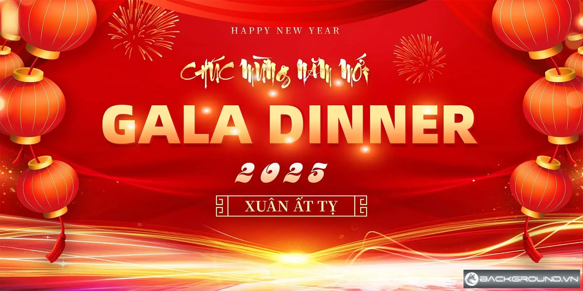 Phông nền tết ất tỵ 2025