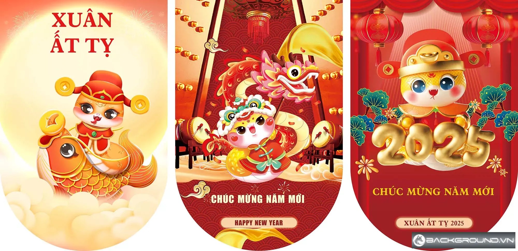 Cờ decor tết 2025