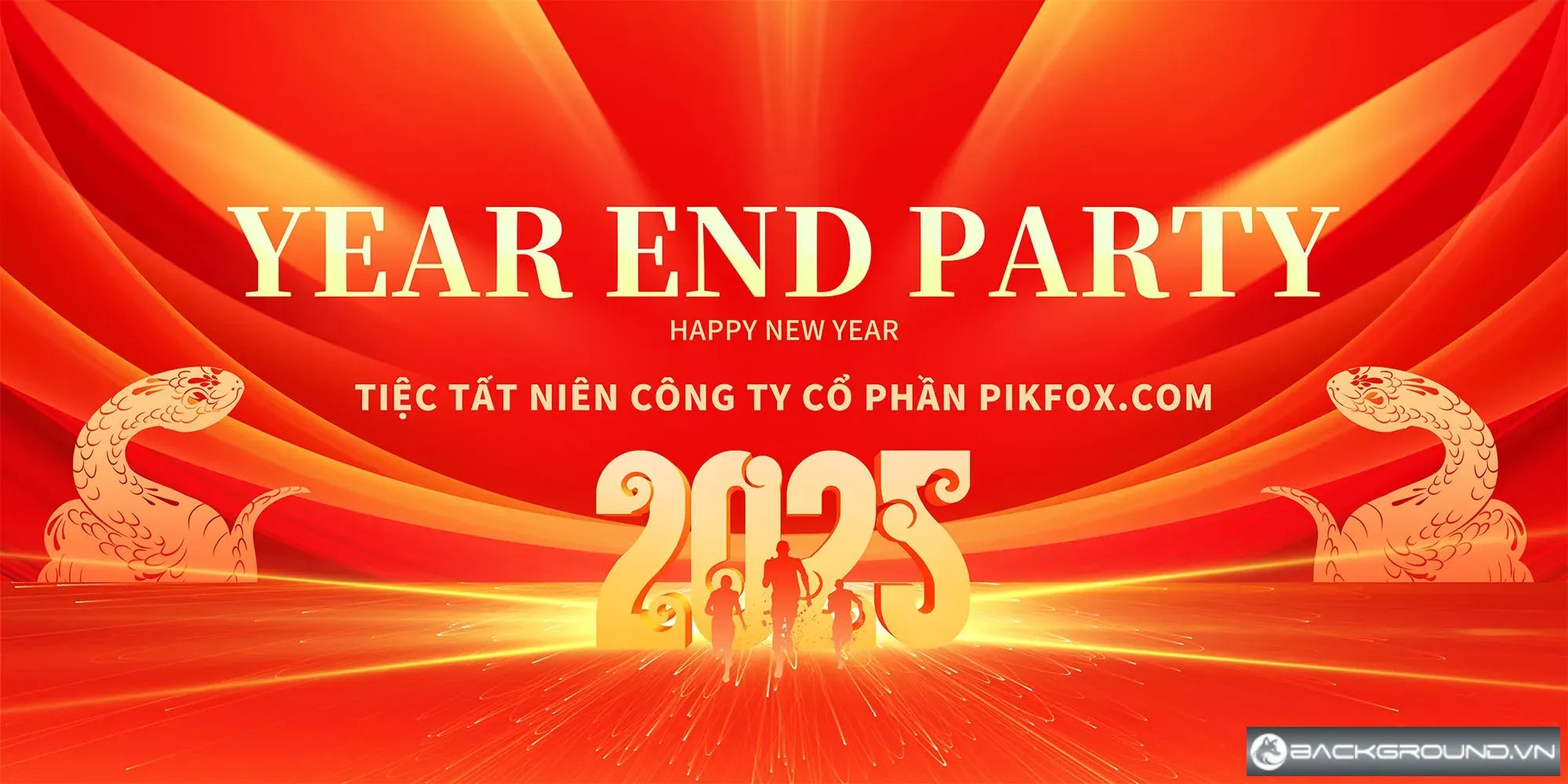 Phông nền Year End Party 2025 (4)