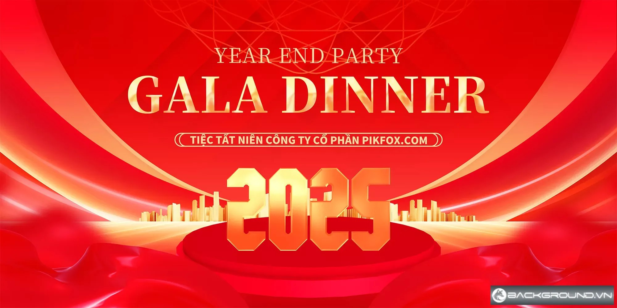 Phông nền Year End Party (3)