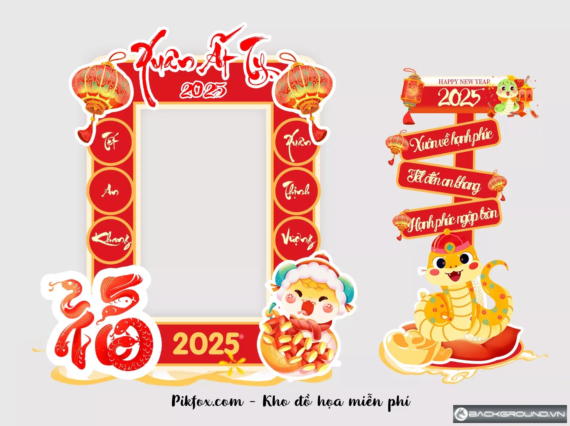 Decor góc chụp ảnh Tết 2025