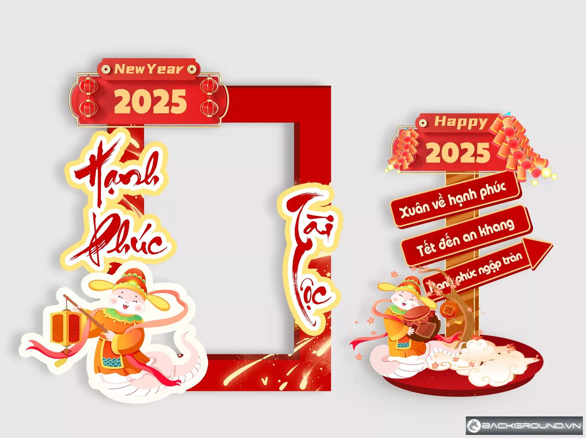 Góc chụp ảnh tết 2025