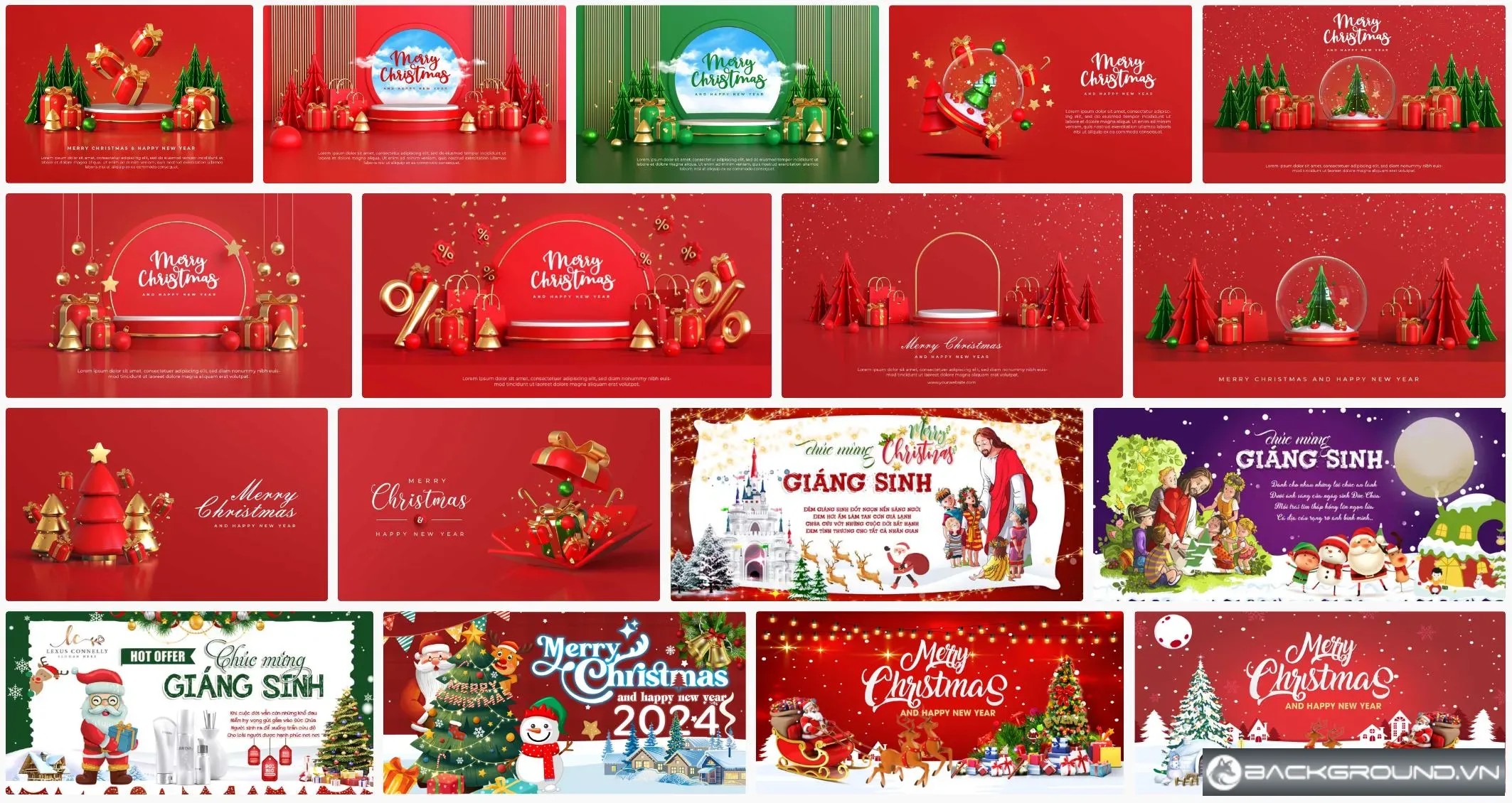 20+ Banner Noel