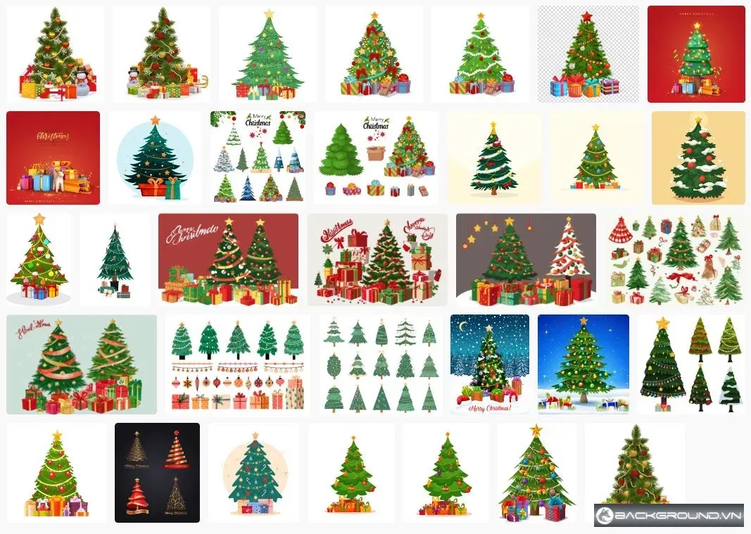 34+ Cây thông Noel