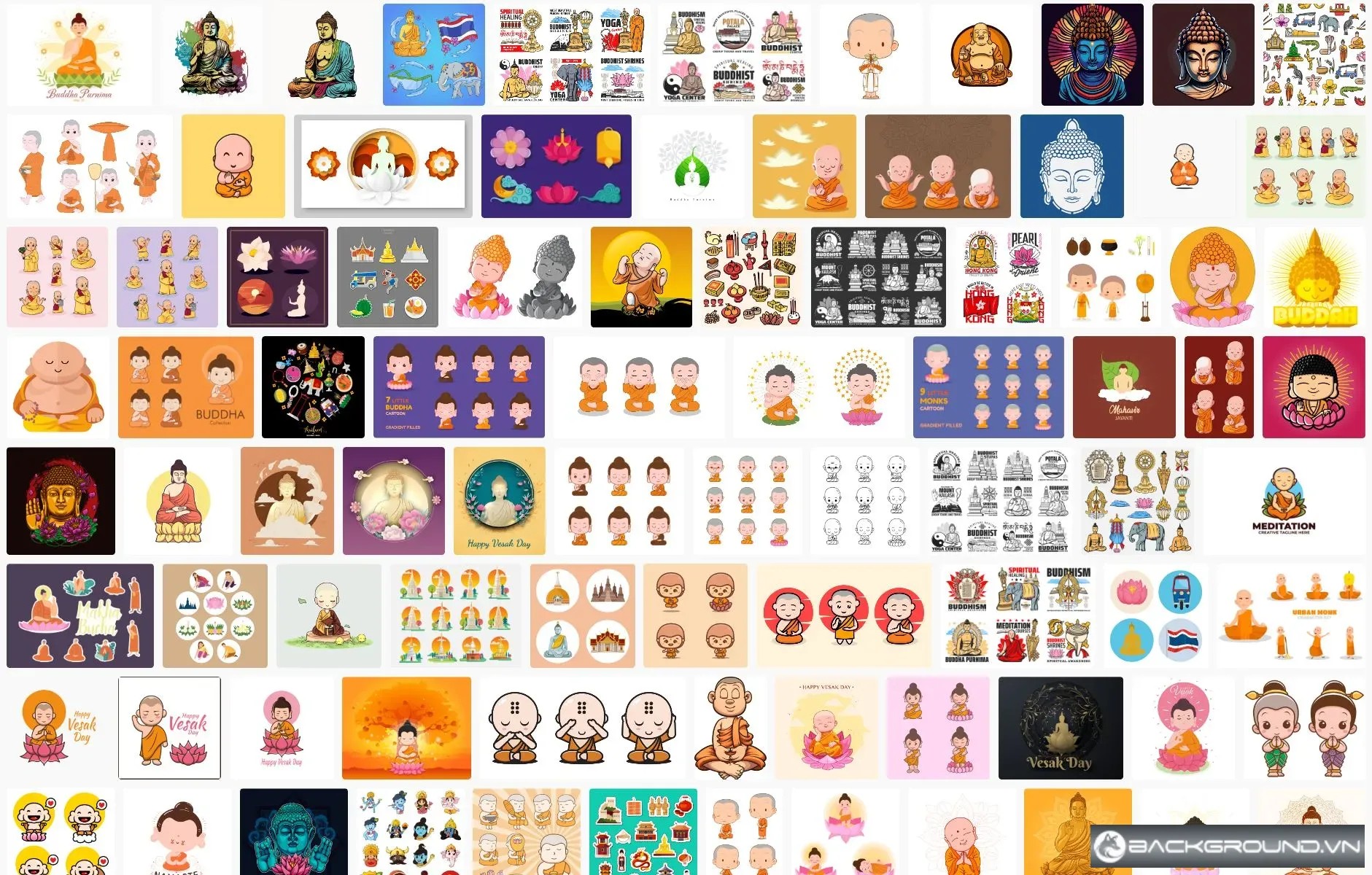 100+ Sticker Phật Giáo