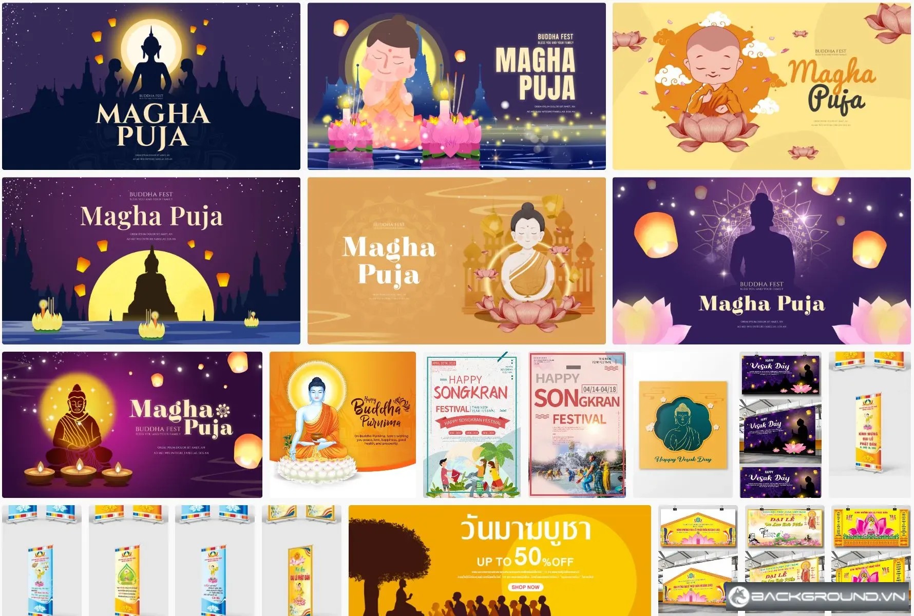 26+ Template đại lễ phật đản