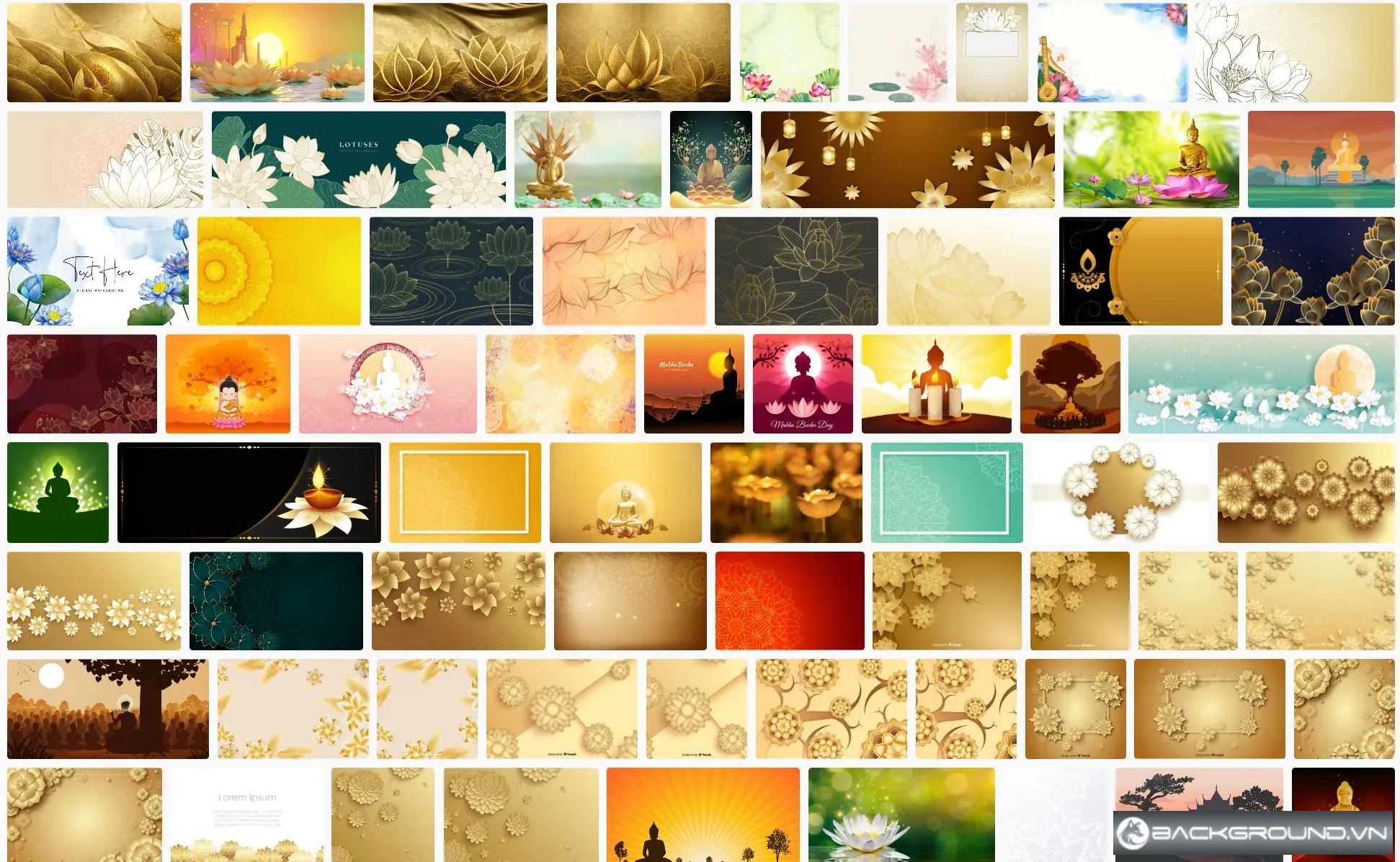 55+ background lễ phật đản