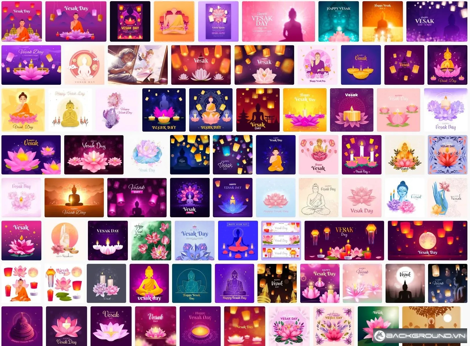 80+ Background lễ phật đản