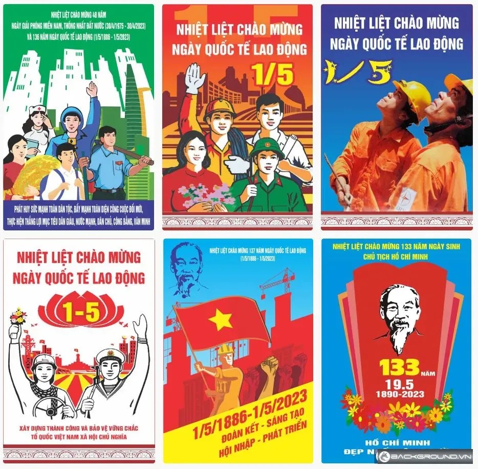 6+ Pano 1-5 ngày quốc tế lao động