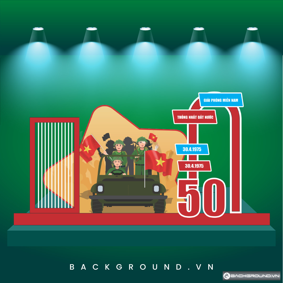 Backdrop nghệ thuật chào mừng 30-4 (17)