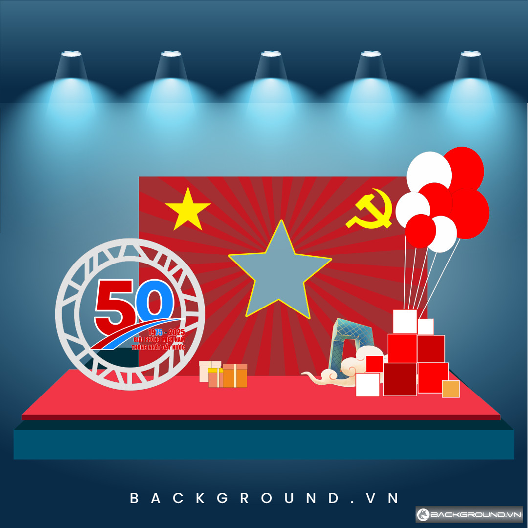 Background sự kiện 30-4