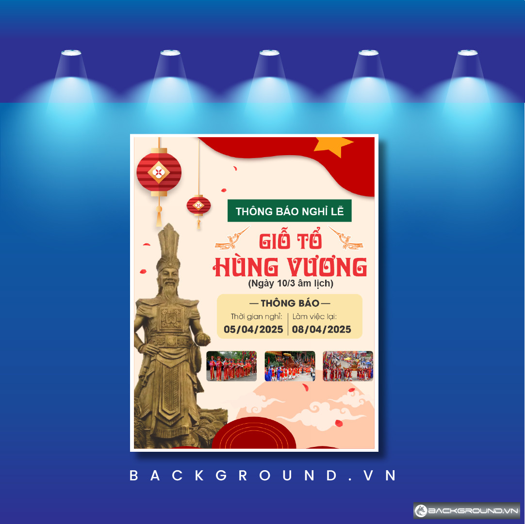 Poster Lịch nghỉ 10-3 Giỗ Tổ Hùng Vương (35)