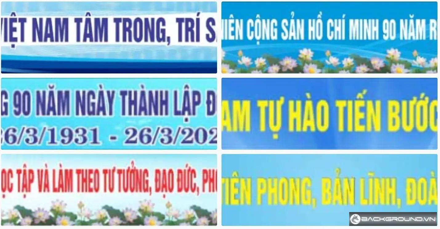 6+ Băng rôn ngày thành lập đoàn thanh niên cộng sản HCM