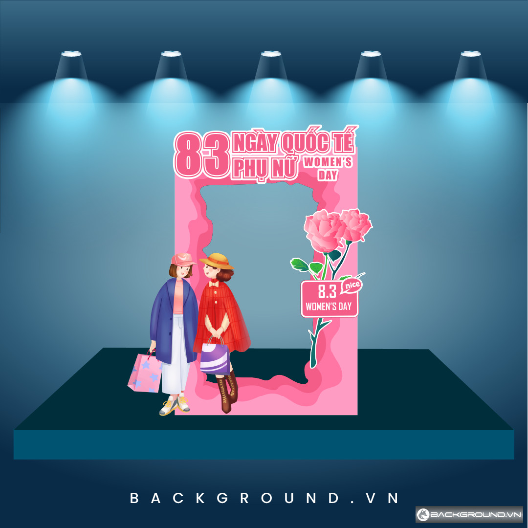 Background checkin ngày 8-3