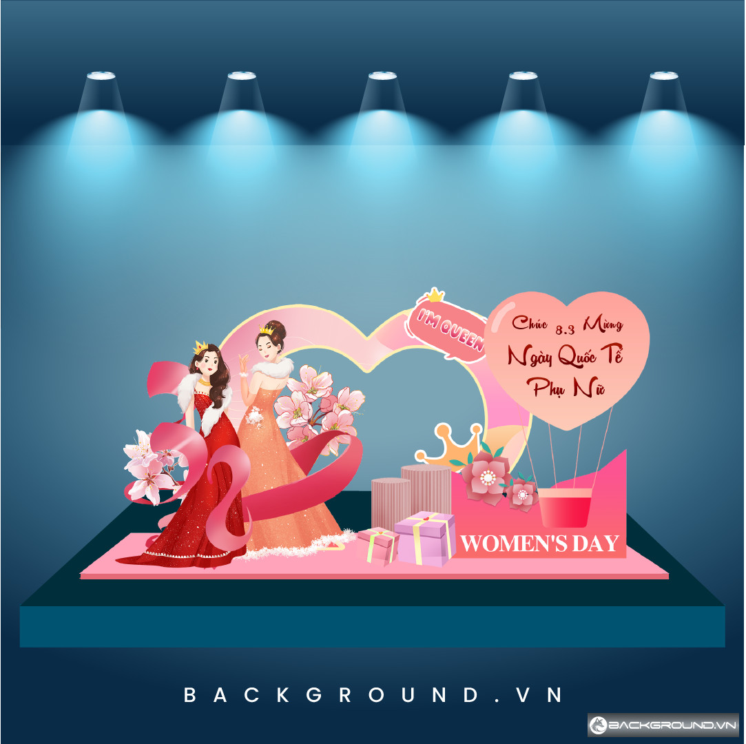Backdrop decor ngày 8-3 (65)