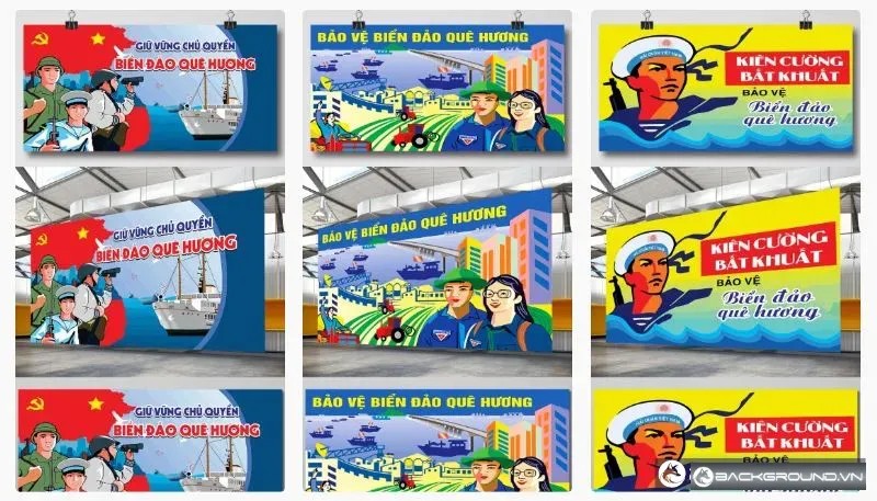 3+ Pano tuyên truyền bảo vệ biển đảo