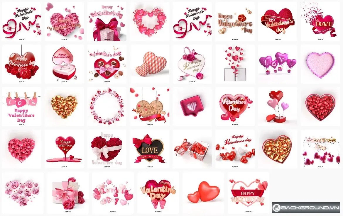 38+ 3D Valentine's Day
