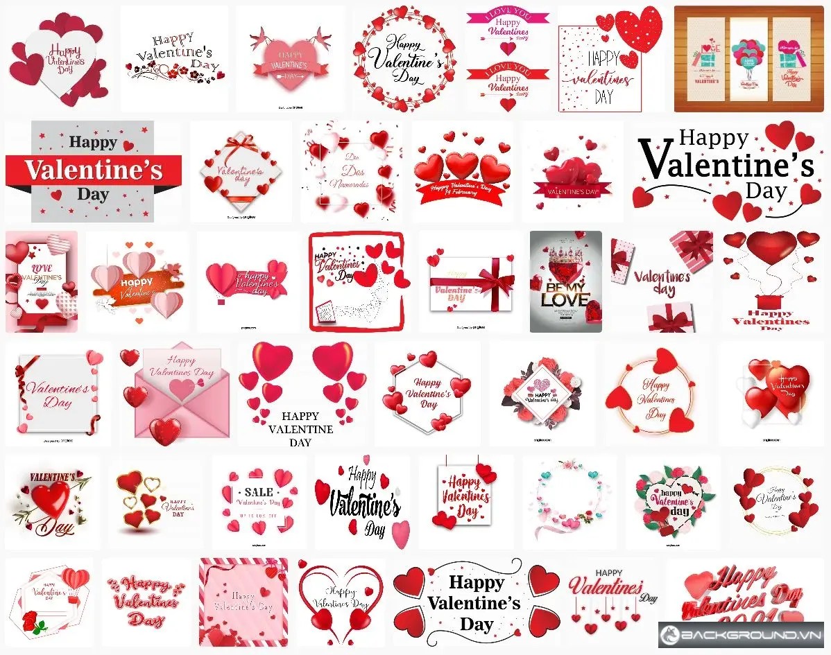 43+ Trang trí Valentine