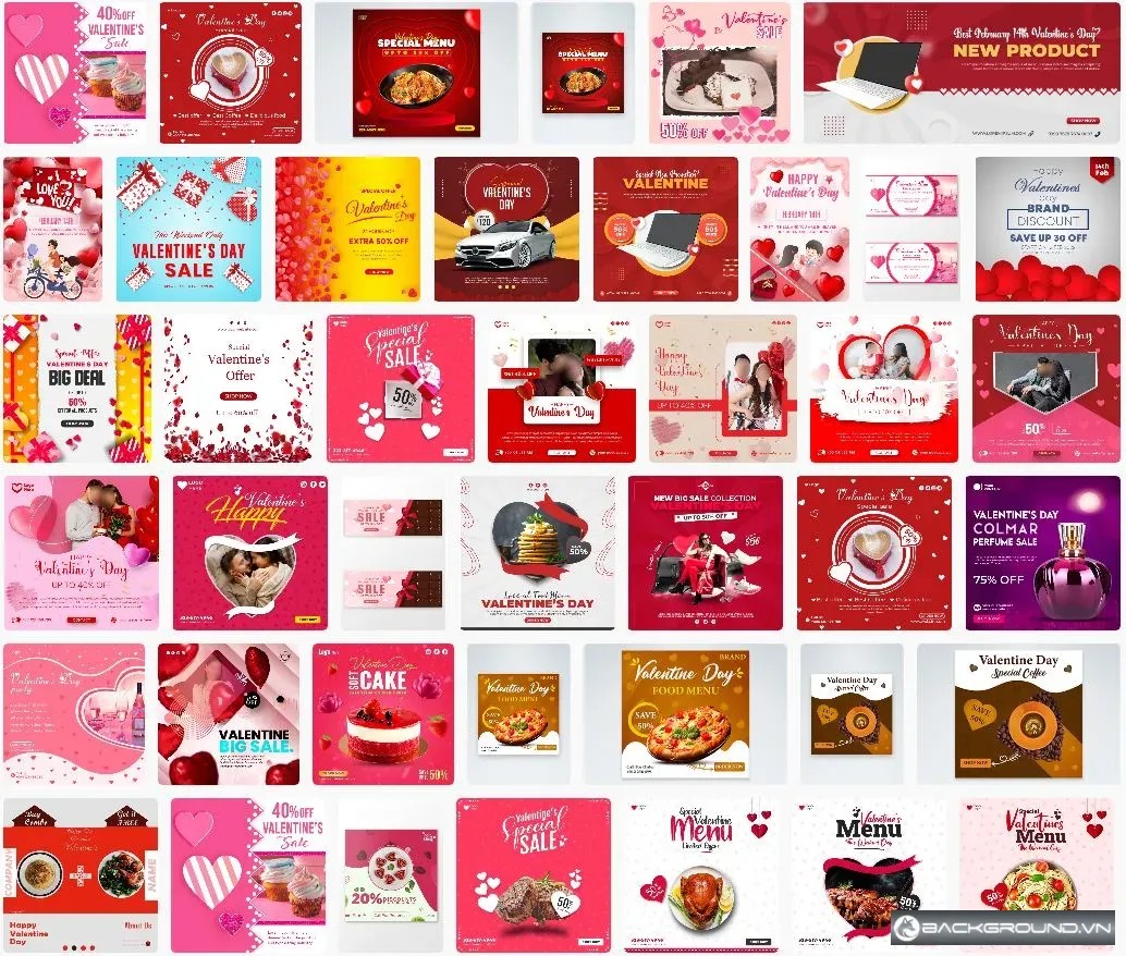 55+ Valentine Banner