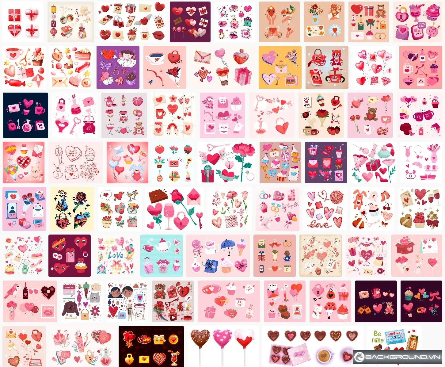 70+ Valentine's Day Elements 2