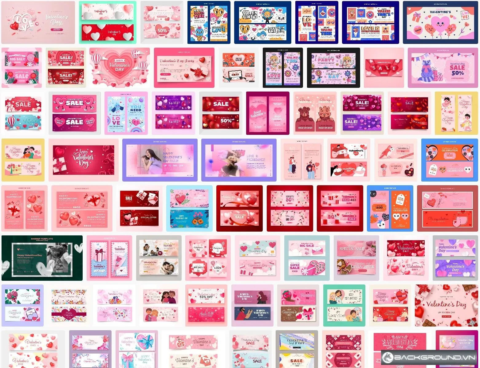 90+ Valentine's Day Banner