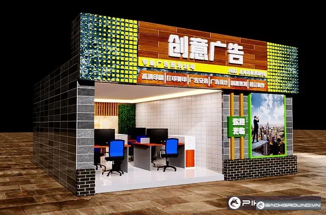 Biển hiệu văn phòng bất động sản