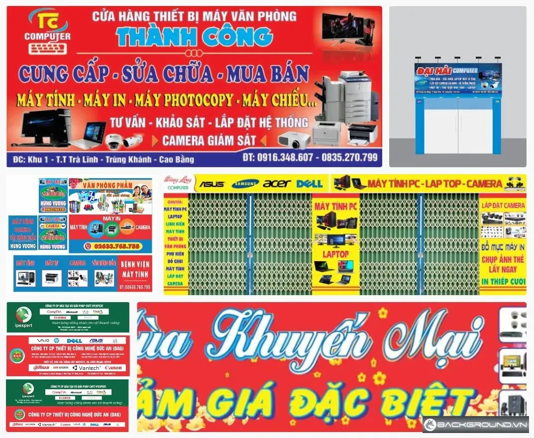 6+ Biển quảng cáo máy tính