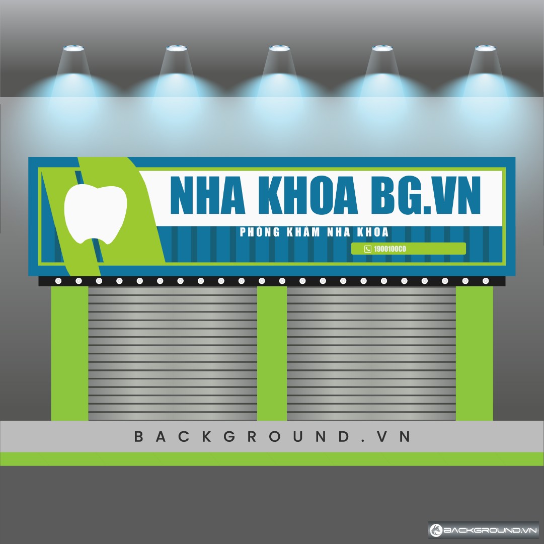 Biển hiệu nha khoa đẹp dễ thi công (1)