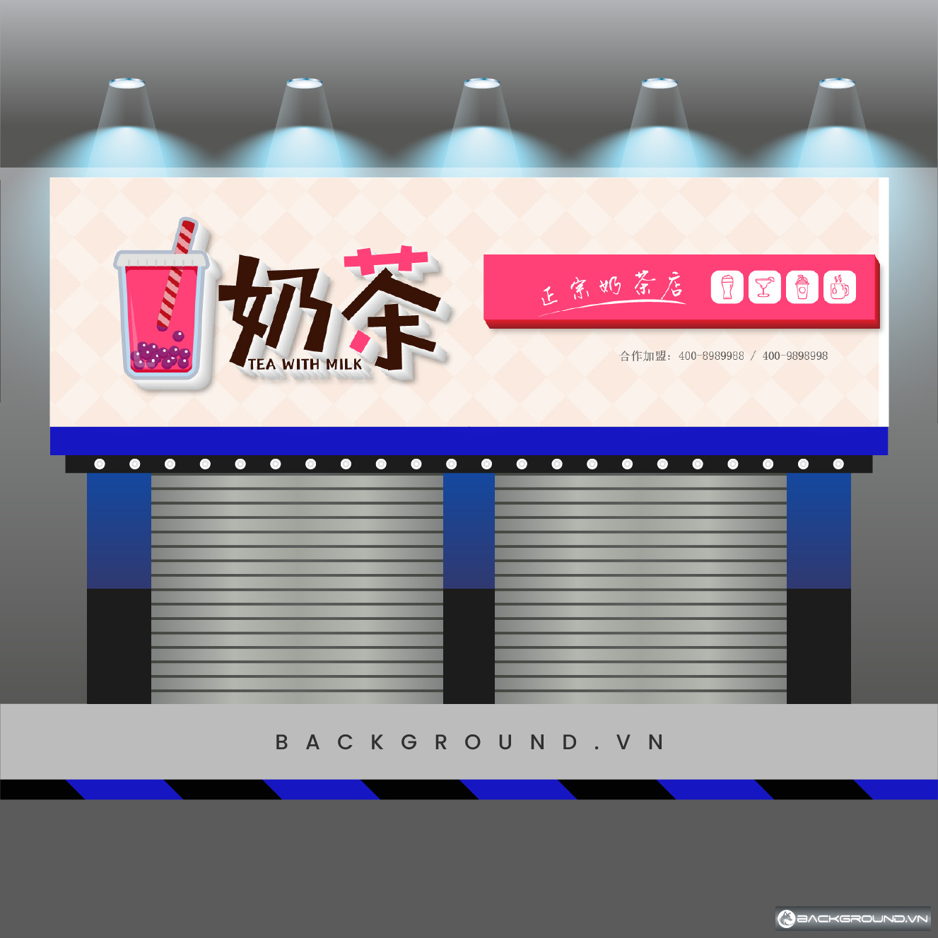 Biển hiệu tiệm trà sữa (6)