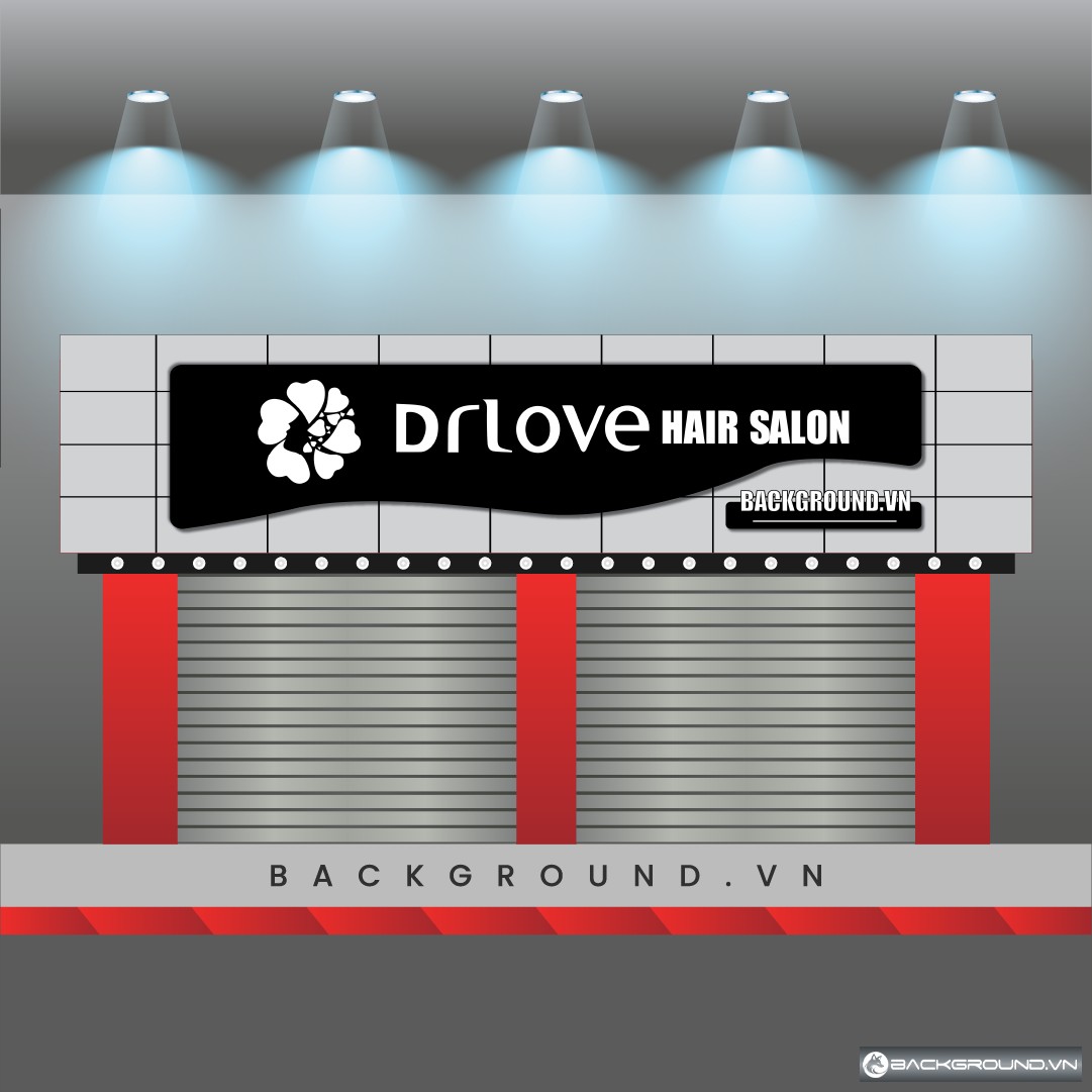 Biển quảng cáo hair salon phong cách châu Âu (5)