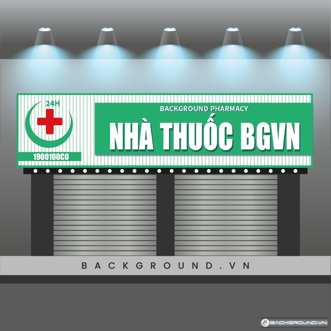Biển quảng cáo nhà thuốc đơn giản (10)