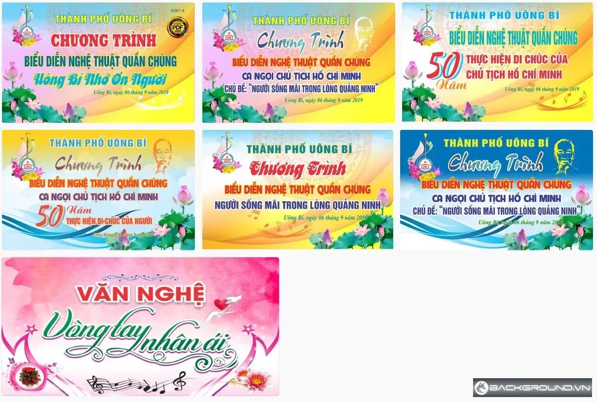 7+ Backdrop sân khấu văn nghệ