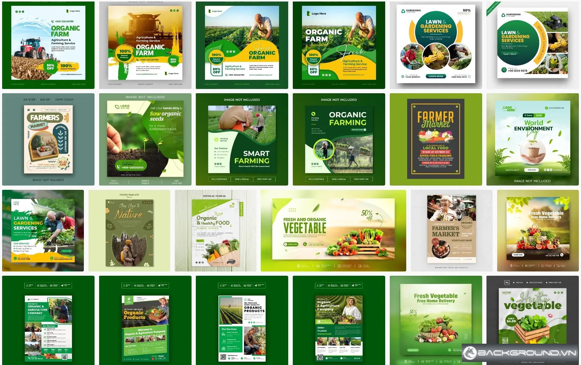 25+ Poster nông nghiệp
